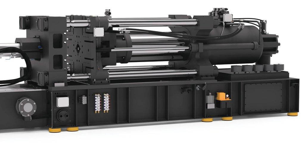 FORZA Series clamping unit with direct locking system